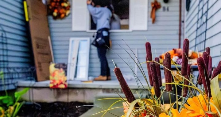 fall window installation for insulation